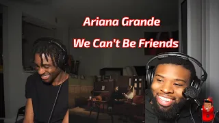 FIRST TIME reacting to Ariana Grande - we can't be friends (wait for your love) (Official Video)