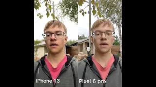 Сравнение камер iPhone 13 и pixel 6 pro #pixel #iPhone #iphone13 #pixel6pro