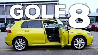 New Volkswagen Golf 8 2021 Review Interior Exterior