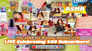 LIVE Celebrating 500 Subscribers! - Silver Spoon Service ASMR