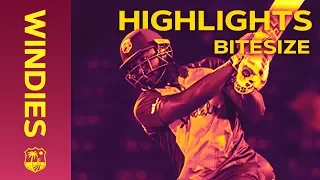 Windies v Bangladesh 1st IT20 2018 | Bitesize Highlights