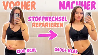 VIEL Essen OHNE Zunehmen? Wie ich meinen Stoffwechsel “repariert” habe!