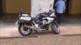 Italian Police 750cc Moto Guzzi Breva