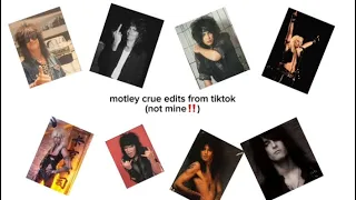 motley crue edits from tiktok (not mine ‼️)