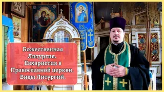 Божественная Литургия. Евхаристия в Православной Церкви. Виды Литургии. В чём смысл Литургии