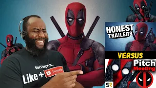 Pitch Meeting Vs. Honest Trailer - Deadpool (Reaction)