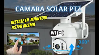 CAMARA DE SEGURIDAD DOMO PTZ SOLAR TRUVISION UBOX