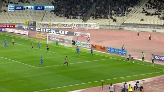 ΑΕΚ - Αστέρας Τρίπολης(0-1), 08/11/2015