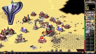 Red Alert 2 - Yuri's revenge | Tundra to Crator 3 vs 3 Brutal AI