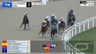 Gulfstream Park Carrera 3 - 7 de Octubre 2023