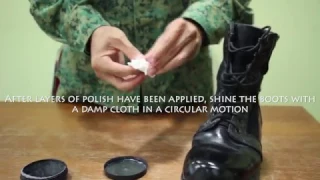 NCC 101: How to polish boots!