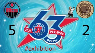 2023 Pee-wee Quebec || Hershey Jr Bears AA-elite🇺🇸(2) Vs Brantford 99ERS AAA🇨🇦(5)
