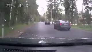 Un idiot qui ne sait pas conduire