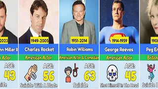 Famous Actors Who Died Of Suicide