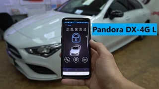 Обзор автосигнализации "Pandora DX-4G L" с приложением Pandora EVO 📱 Автозапуск Мерседес с телефона