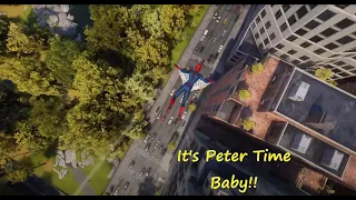 Peter is Back with The Amazing Spider-man Suit 0 Assist Swing!!!