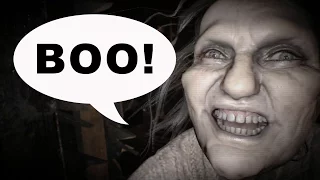 RESIDENT EVIL 7 - Scary Marguerite Baker Jump Scare / Funny Glitch