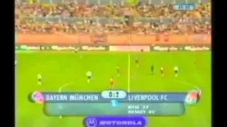 2001 August 24 Liverpool England 3 Bayern Munich Germany 2 UEFA Super Cup