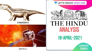 18th April 2021 | The Hindu Newspaper Analysis | Current Affairs | UPSC CSE | Saurabh Pandey