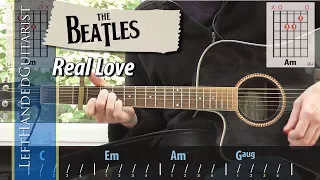 The Beatles - Real Love | guitar lesson