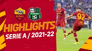 EL SHAARAWY!!!!! | Roma 2-1 Sassuolo | Serie A Highlights 2021-22