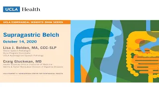 Supragastric Belch | Lisa J. Bolden, MA, CCC-SLP | Craig Gluckman, MD | UCLA