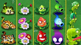 Pvz 2 Discovery - All Plants Evolution 3 Shapes NOOB - PRO - HACKER