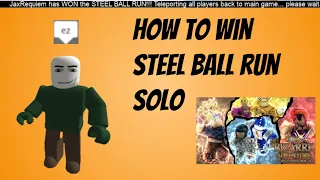 [YBA] How To Win Steel Ball Run (The Ultimate Guide)