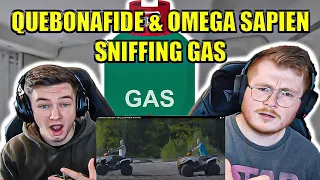 SICK COLLAB! QUEBONAFIDE & OMEGA SAPIEN - SNIFFING GAS - ENGLISH AND POLISH REACTION