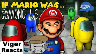 Viger Reacts to SMG4's "If Mario was Among Us"