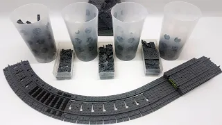 Haul & How-To Ballast LEGO Curved Train Track