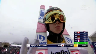 RYOYU KOBAYASHI 144 m I seria ENGELBERG 2018