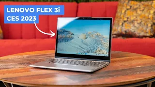 Lenovo IdeaPad Flex 3i Chromebook Hands-On at CES 2023