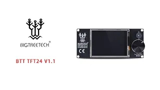 BIGTREETECH TFT24 V1.1, A Screen Compatible Two Using Type.12864LCD Mode And TFT Type.