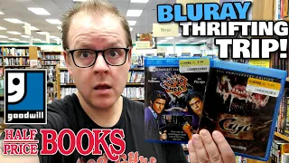 BLURAY THRIFTING TRIP AT HALF-PRICE BOOKS AND GOODWILL!