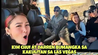 KIM CHUI AT DARREN BUMANGKA SA KAKULITAN HABANG NASA BUS SA LAS VEGAS