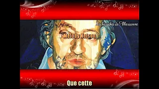 Serge Gainsbourg ♫ La Ballade de Melody Nelson