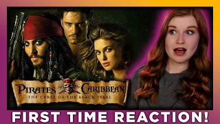 PIRATES OF THE CARIBBEAN: THE CURSE OF THE BLACK PEARL - MOVIE REACTION - FIRST TIME WATCHING