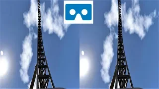 VR 3D video Roller Coaster 22 Американские Горки для VR очков 3D SBS VR box