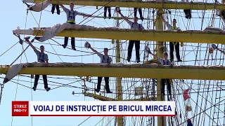 Nava-școală „Mircea” a plecat într-un voiaj de instrucție cu 80 de cadeți la bord. Unde va acosta