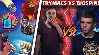 TRYMACS vs BIGSPIN! | DIESES DUELL GEHT IN DIE GESCHICHTE EIN!  | Clash Royale Deutsch