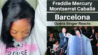 Opera Singer Reacts to Freddie Mercury & Montserrat Caballé Barcelona | MASTERCLASS |