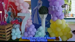 AIRENE @ 7 - Basic Bday Set up @ Monte Carlo Subd. Bancal Carmona - Silang Cavite Lights & Sounds