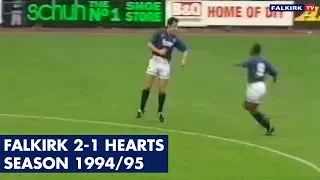 Falkirk 2-1 Hearts | 1994/95