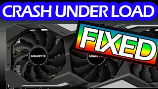 GPU crashing under load after warmup fix