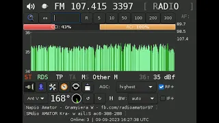 107.4 Radio Amator Kraków via TROPO @ 280+ km