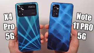 Poco X4 Pro 5G vs Redmi Note 11 Pro 5G 🔥 Speed Test