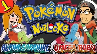 Pokemon Omega Ruby & Alpha Sapphire Part 1(ORAS Nuzlocke 3DS Gameplay) - Multiplayer Nuzlocke!