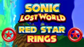 Sonic Lost World - WINDY HILL RED STAR RING LOCATIONS