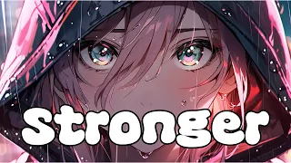 Nightcore - Stronger (Lyrics)